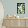 thumbnail image 3 of Stupell Industries Rustic Lodge Heron Among Pond Lilies Gray Floating Frame Canvas Art, 21 x 31, by Rosiland Solomon, 3 of 7