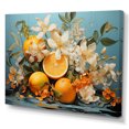 thumbnail image 2 of Designart "Nature in Art Nouveau Style" Animals Wall Art - Modern Farmhouse Blue Duck Living Room Canvas Art, 2 of 4