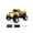 Yellow, variant on 2.4G 1:64 Scale Mini Alloy Monster Truck with Mobile App Control, 3-Speed Off-Road RC Car with Shock Absorption & Trailer Hook, Desktop Remote Control Toy for Teens and Adults