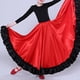 thumbnail image 5 of Falda de paso doble matado española para niñas, disfraz de flamenco, baile latino, actuación en el escenario, falda con dobladillo con volantes y gran vuelo, ropa de baile, 5 of 5