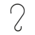 thumbnail image 2 of Utopia Alley  Rustproof Zinc Shower Curtain Hooks Rings, Set of 12 Black, 2 of 10