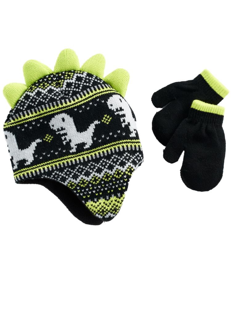 boys black trapper hat