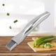 thumbnail image 1 of Cuchilla de acero inoxidable para cebollino, Molinillo de vegetales, Acero inoxidable resistente, Diseño compacto, Para cocina, Hogar, Pequeño, Cortador de cebollino, Utensilio de cocina, Acero, 1 of 9