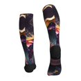 thumbnail image 4 of Compression Socks for Women and Men - Explosive Fluid Splash Art Compression Socks Circulation for Workout, 4 of 8
