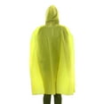 thumbnail image 2 of Ventura Universal Armless Yellow Rain Poncho, 2 of 3