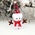 thumbnail image 5 of Mini bufandas de Papá Noel para decoración de botella de vino de punto rojo, bufanda cómoda, suministros de decoración de fiesta de año nuevo, accesorio de moda de invierno, 5 of 5