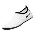 thumbnail image 3 of Barefoot Shoes for Women Slip On Wide Toe Box Zero Drop Non-Slip Lightweight Breathable Walking Running Hiking Grounding Footwear Women Outdoor Trail Gym,White 42, 3 of 6