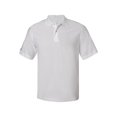 thumbnail image 2 of IZOD 13Z0075 Performance Pique Polo T-Shirt, White, Large, 2 of 3