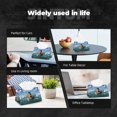 thumbnail image 7 of Zufioo Two Brave Cats Are Floating On The Sea Iceberg Print Long Leather Tissue Bag, PVC Waterproof Napkin Facial Tissue Organizer Dispenser for Living Room, Office, Desk, 7 of 7