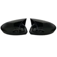 thumbnail image 1 of Glossy Black Car Side Wing Rearview Mirror Cover Cap Shell Sticking For Renault Megane 4 MK4 2016-2020 Bat Rear View Bright black, 1 of 6