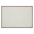 thumbnail image 3 of VHC Brands Bathroom Bath Mat, Cotton Floor Rug for Shower, Embroidered, Connell Collection, Rectangle 20x30, Stars, Burgundy, 3 of 3