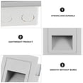 thumbnail image 4 of 1pc LED Embedded Outdoor Waterproof Stair Step Light LED Step Lamp for Home, 4 of 9