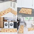 thumbnail image 5 of Pioneer Flower Floral Print Pattern Kitchen Rugs Sets Of 2, Anti Fatigue Non Slip Washable Floor Mats for Kitchen Sink Laundry, 17X30 Inch + 17X47 Inch, 5 of 6