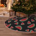 thumbnail image 5 of Sikiie Watermelon Nativity Christmas Tree Skirt, Jesus Christian Winter Holiday Tree Mat Decoration(30-48IN)30", 5 of 6