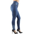 thumbnail image 4 of Fashion2Love Colombian Design Butt Lift Levanta Cola High Waist Skinny Jeans (ML1), 4 of 9