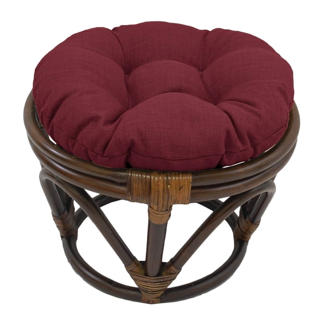Taburete International Caravan Bali Papasan 46 cm Merlot