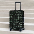 thumbnail image 6 of Gukieu Hieroglyphic Symbols Print Suitcase Protective Cover, Elastic Zipper Buckle Suitcase Protective Cover, Suitable for Travel, Business Trip-Medium, 6 of 7