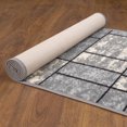 thumbnail image 5 of Tapis en boîte à carreaux de la collection Ottohome, 5 of 5