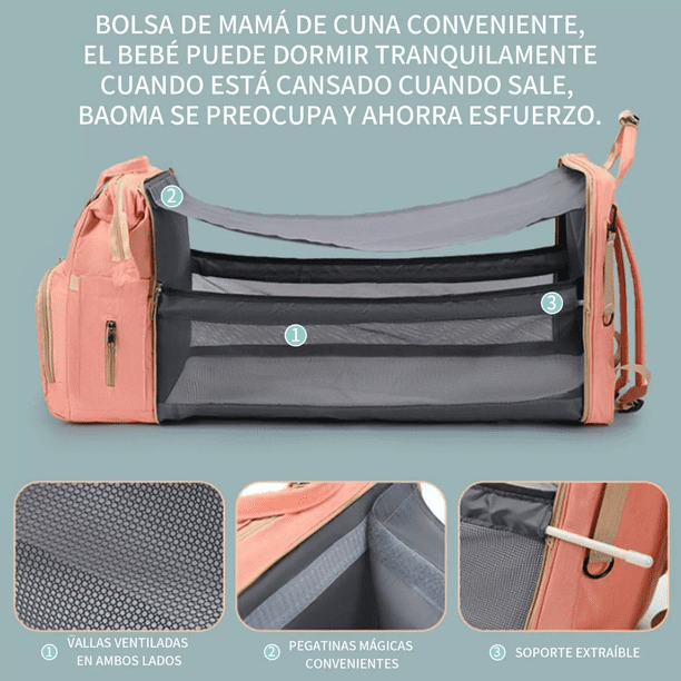 Cuna mochila para bebe sale