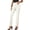 Beige, variant on kcavykas Pants Women Womens Straight Leg Jeans High Waisted Washed Denim Pants Pockets Comfortable for Everyday Casual Beige M