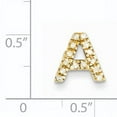 thumbnail image 2 of 14K Yellow Gold Diamond Initial A Charm, 2 of 5
