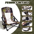 thumbnail image 4 of Portable Hunting & Camping Chair, Foldable Turkey Seat with Cup Holder, Carry Strap, Heavy-Duty Design for Backpacking, Travel, Picnics, and Outdoor Adventures (2 Pack), 4 of 8