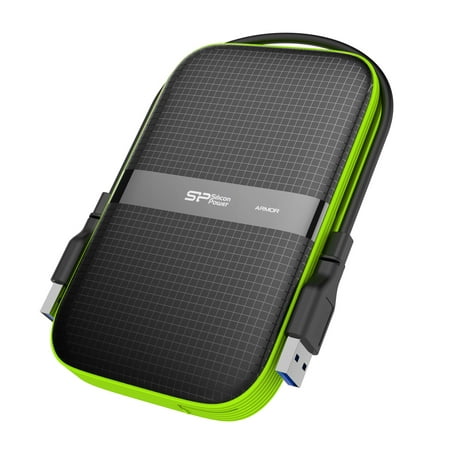 Silicon Power SP020TBPHDA60S3KEU 2TB Rugged Armor A60 Military-Grade Shockproof/Water-Resistant USB 3.0 2.5