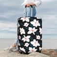 thumbnail image 4 of Wukai Lilies Flowers Elastic Luggage Cover: Personalized Protection for Your Suitcase - Fits 19~29-inch, Washable & Durable Travel Companion-Small, 4 of 8