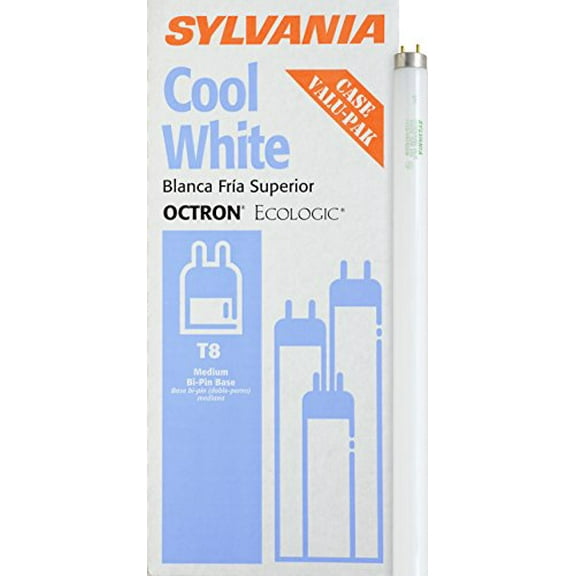 Sylvania OCTRON LED 32W Straight Light Bulbs, ECOLOGIC (2 Pack)