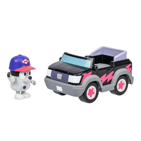 Vehículo de juguete Bluey Basic Pizza Girls con panecillo para niños pequeños de 3 años o más