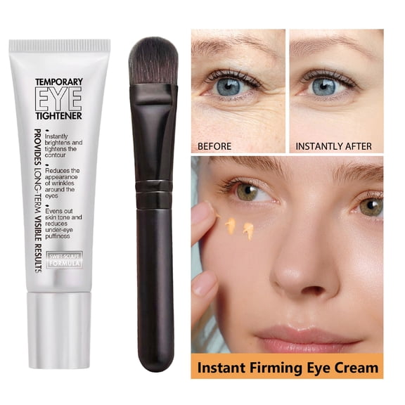 No-Filter Firming Instant Eye Tightener Face Tightening Smoothing Reduces Fine Lines Wrinkles Long-Lasting Matte Finish 30ml