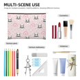 thumbnail image 5 of Fotbe Cute Cartoon Panda Reusable Cosmetic Bag Makeup Bag for Women Large Travel Cosmetic Pouch Girls' Make Up Organizer, 5 of 8