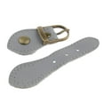 thumbnail image 6 of Bag Closure Clips Repment Leather Pad Fastener for Bag / Purse / Clutch / Handbag / Satchel Gray, 6 of 7