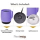 thumbnail image 3 of Nextmug - Taza De Café Autocalentable Con Temperatura Controlada (Violeta - 14 Oz.), 3 of 8
