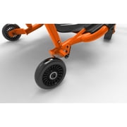 EzyRoller: Classic X - Orange - Ride-On Scooter, Cambering Motion, Pedal Free Cart, Hand Brakes, Extendable Frame, 154lb Capacity, Kids Ages 4+