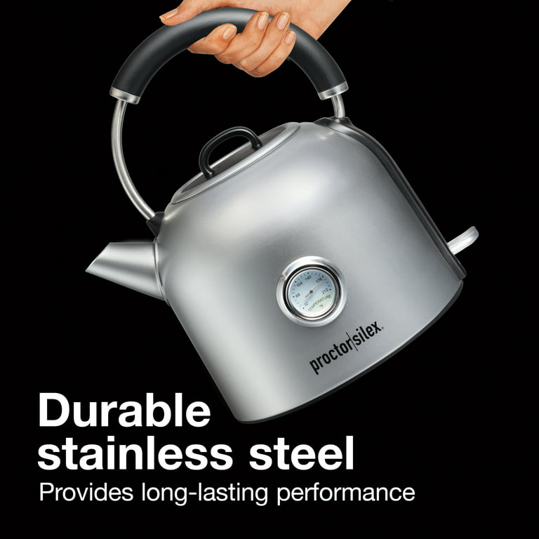 Proctor-Silex 1.8 qt. Aluminum Electric Tea Kettle