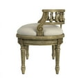 thumbnail image 4 of Hathaway Upholstered Bench - Antique Beige, 4 of 7