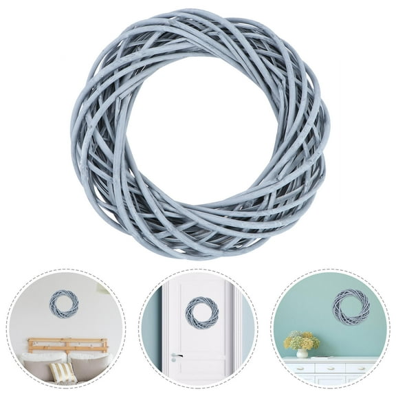 NIAIZEK Willow Wreath, Decorative Rattan for Home, Festival, Wall, Door, Seasonal and Holiday Decor