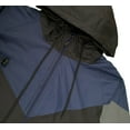 thumbnail image 4 of Men's 2-Piece Windbreaker Colorblock Tracksuit Meshed Lined Nylon Water Repellent Sauna GYM Outfit, 4 of 4