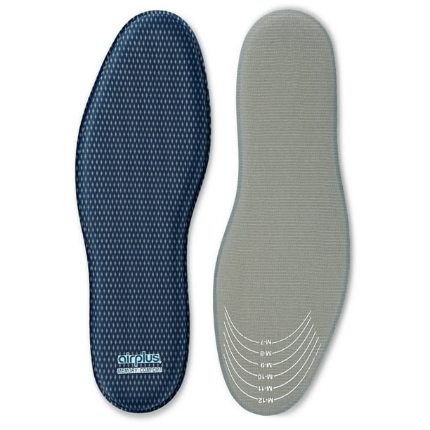 Airplus Memory Comfort Shoe Insoles with Memory Foam for Pressure
