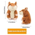 thumbnail image 3 of Ayeboovi Juguetes para niños pequeños Hámster parlante repite lo que dices Juguetes para bebés Juguetes divertidos interactivos Regalo de cumpleaños para niños Rellenos de calcetines para niñas de 3 4, 3 of 5
