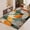 Color 3, variant on FJPT Leopard Print Pattern Rug Design Soft Small Area Rugs Non Slip Indoor Floor Carpet for Living Room Bedroom Decor