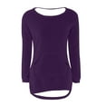 thumbnail image 5 of Sweaters for Women Fall and Winter Comfortable and resistant to pilling SuitablePurple XL Womens Sweaters, 5 of 5