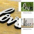 thumbnail image 3 of unbranded Office Decor For Women Love Sign Mirror Decor 1Set, 3 of 8