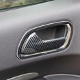 thumbnail image 3 of Carbon Fiber Inner Door Handle Cover Trim for Dodge Durango 2011 - 2021-, 3 of 4