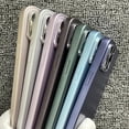 thumbnail image 2 of Metallic Pattern Simple Lens All-Inclusive Phone case, Multi-Color Optional, Shockproof and wear-Resistant, for iPhone 15 14 13 12 11 Pro Max Plus XS XR Phone Case (Silver,iPhone XR), 2 of 7