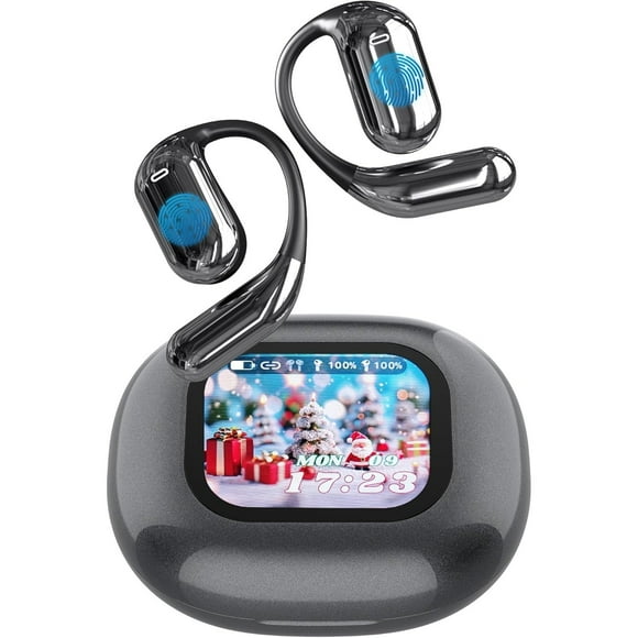 AI Auriculares de Traducción en Tiempo Real 144 Idiomas, Auriculares de Traductor Bidireccionales, Sonido Bluetooth 5.4 HD, Auriculares de Traducción Multimodo para Aprendizaje de Negocios en Viajes Compatibles con iOS y Android