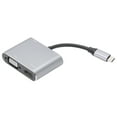 thumbnail image 3 of Interfaz VGA Tipo-C Hub Adaptador Tipo-C Hub USB3.0/3.1 Para TV Audio, 3 of 7