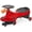 Red, variant on Hurtle Swing Ride On Car, Wiggle Car Toy for Kids, No Pedals, Batteries or Gears, Safe Toddler Ride On Toy with Twist & Go Motion, for Indoor & Outdoor Use, Suitable for Kids Above 2 Years, Black