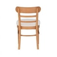 thumbnail image 6 of Linon Hunter Wood Set of Two Chairs in Brown, 6 of 14